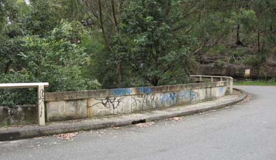 Lennox Bridge Graffiti